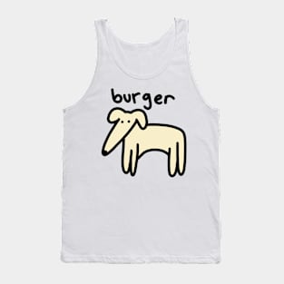 Burger Borzoi Tank Top